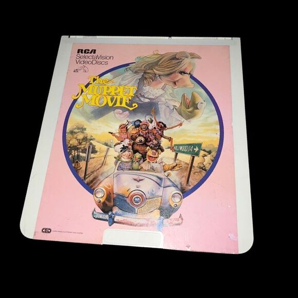 Vintage Vintage CED Video Disk The Muppet Movie Video Disc 1979 - Picture 1 of 2
